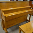 1992 Yamaha P22 oak studio piano - Upright - Studio Pianos